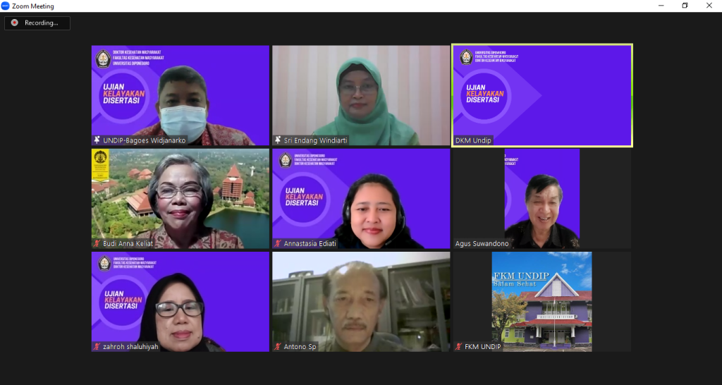 ujian kelayakan disertasi dkm fkm undip an sri endang windiarti